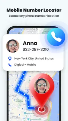 Mobile Number Locator android App screenshot 2